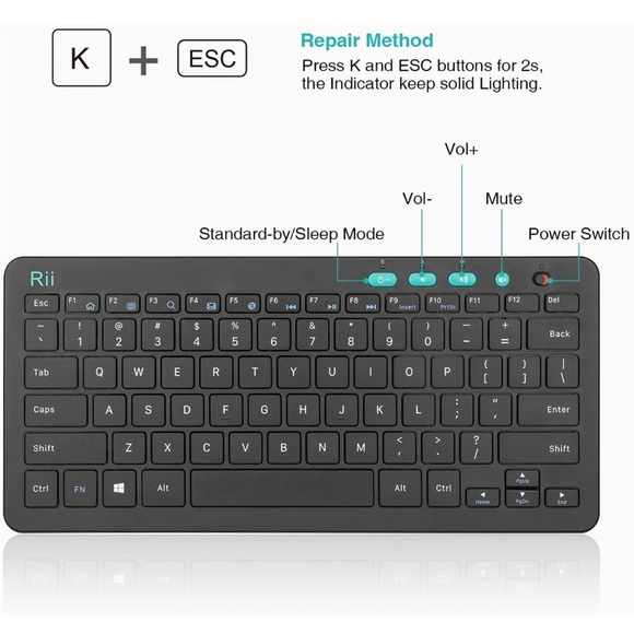 Wireless Keyboard & Mouse - Picture 7 of 7